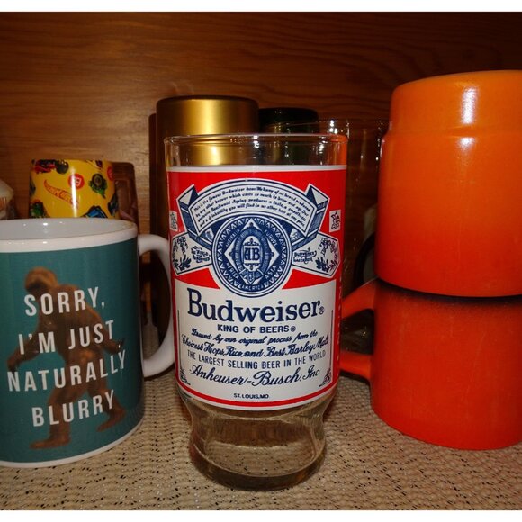 Vintage Budweiser King of Beers Glass Anheuser Busch - Picture 7 of 11